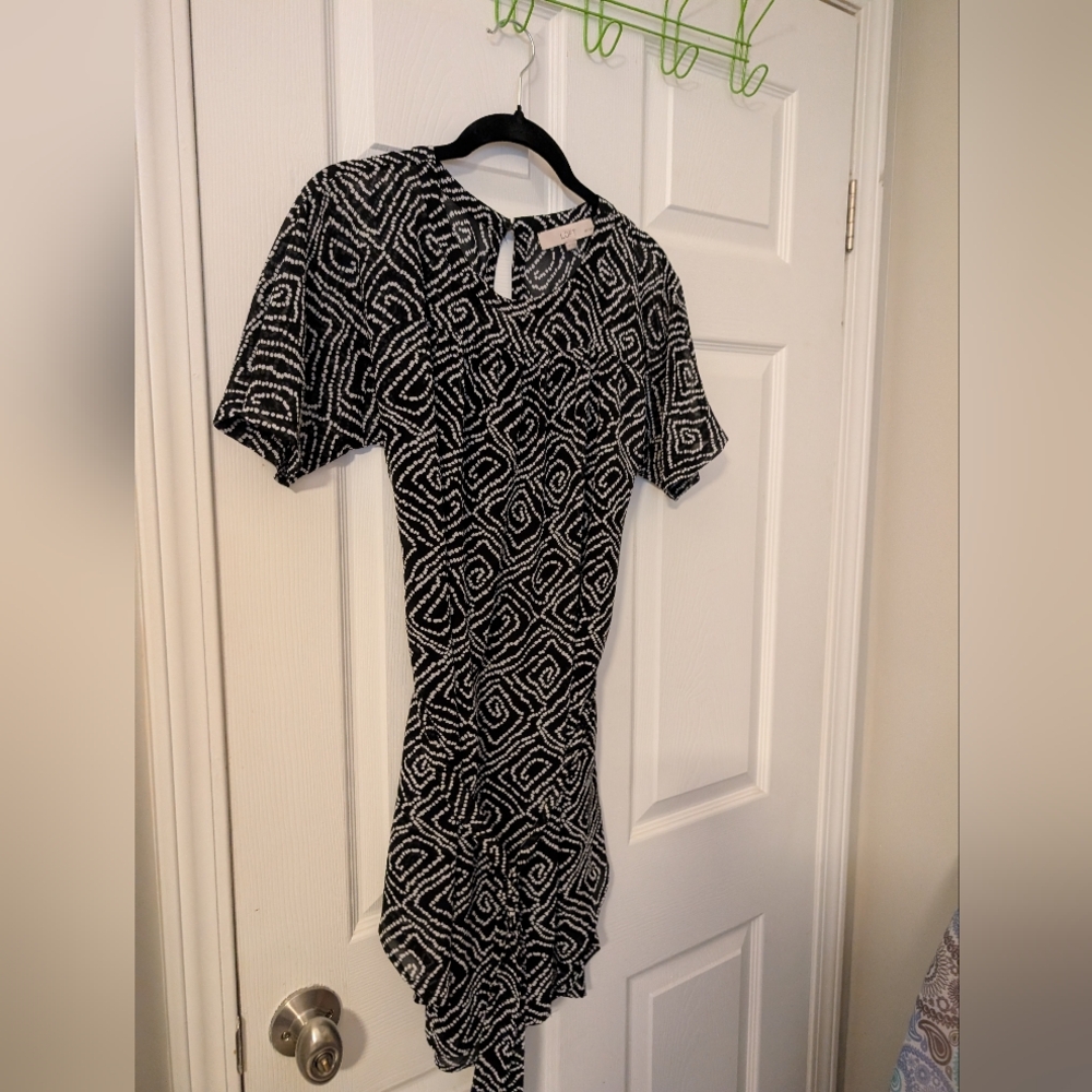 Loft black dress